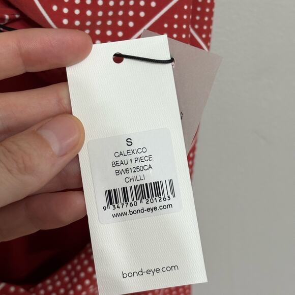NWT Bond-Eye Australia Calexico Beau Reversible One Piece in Chilli Red - Size S - Picture 6 of 7
